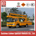 Cheap 14m bucket truck for street lamp maintenance